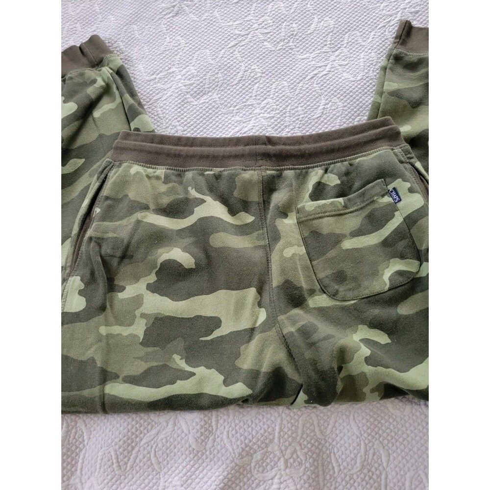Chaps Lounge Pants XL Green Camouflage 35 X 30 Adjustable Waist Homebody Wear - Picture 2 of 9